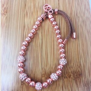 Michael Kors Rose Gold Slider Bracelet